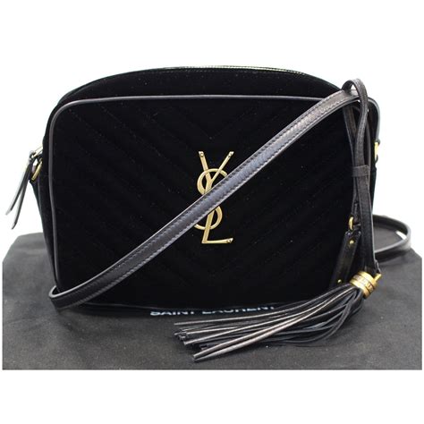 ysl black sling bag|YSL black crossbody.